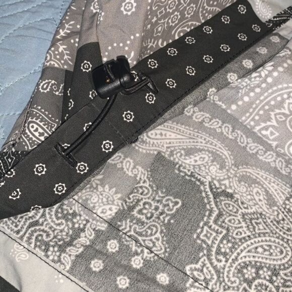 Original Use Patchwork Hooded Jacket M - Picture 5 of 8